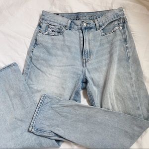 AEO mom jeans